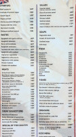 Caicco Romano menu