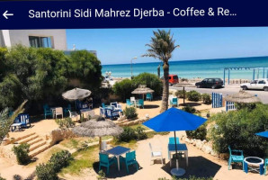Santorini Sidi Mahrez Djerba Coffee outside