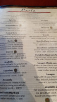 Ennio's Pasta House menu