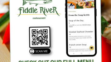 Fiddle River menu