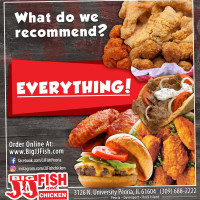 Big Jj's Fish Chicken food