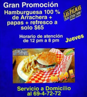 Las Palmas Steak Tacos food