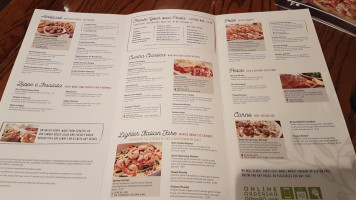 Olive Garden menu
