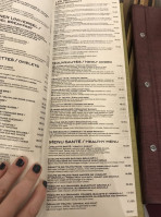 Universel Déjeuners et Grillades menu