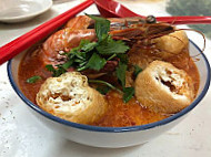 Tata's Fresh Fish Noodle Soup food
