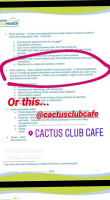 Cactus Club Cafe inside