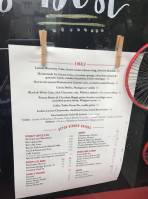 Bicycle Thief menu