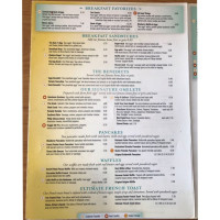 Eggs Up Grill menu