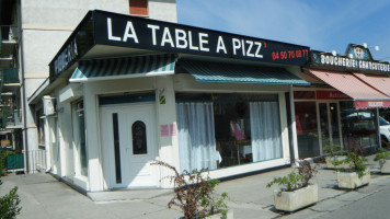 La Table A Pizz' food