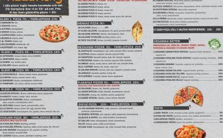 Pizzeria Tre Kronor menu