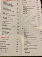 Sushi Village menu