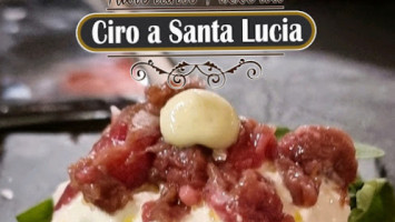 Ciro A Santa Lucia food