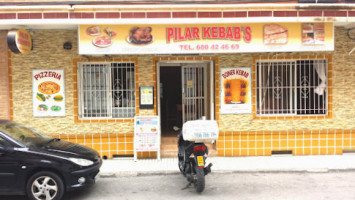 Pilar Kebab outside