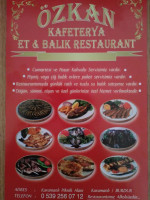 Özkan Kafeterya Et Balik food
