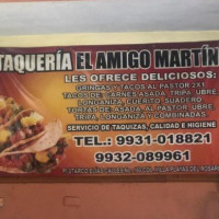 Taquería El Amigo Martín food