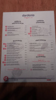 Dardenia menu