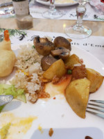 Palais D'emeraude food