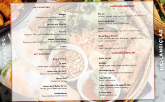 The Chef's House menu