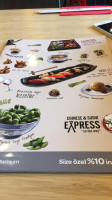 Chinese Sushi Express food