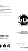 Blk Dot Coffee inside