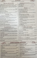 El Morfi Grill menu