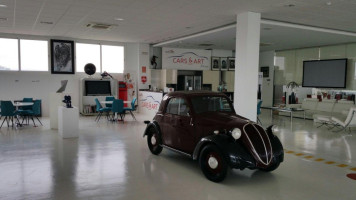 Cars Art Cafe inside