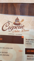 La Creperie Notre Dame food