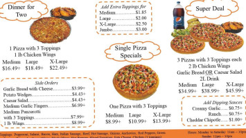 A Superdeal Pizza food