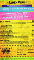Cantina Louie (jacksonville/southside, Fl) menu