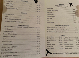 Jerry’s Flyaway Kitchen menu