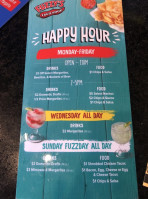 Fuzzy's Taco Shop menu