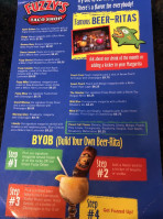 Fuzzy's Taco Shop menu