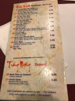 Restaurant Pho Lien menu