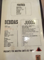 Mexikanisimo menu