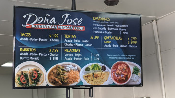 Doña José food