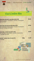 Restaurant Frohe Aussicht menu