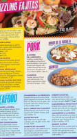 Monterrey Mexican menu