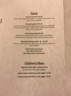 Brick Alley Bistro menu