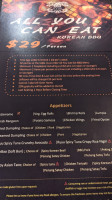 Ryuu Asian BBQ menu