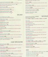 Silom 12 menu