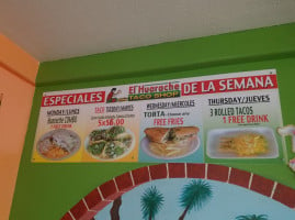 El Huarache Taco Shop food