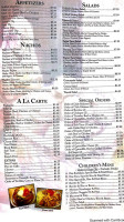 El Mariachi Mexican Food menu