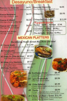 Taqueria Mazamitla menu