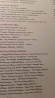 The Keg Steakhouse Mississauaga Northwest menu