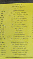Fu Lam Mum menu