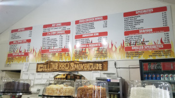 Collins Barbeque Smokehouse food