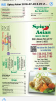Spicy Asian food