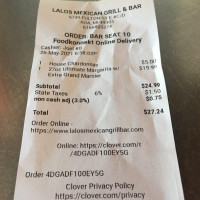 Lalos Mexican Grill food