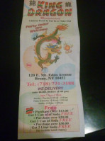 King Dragon Chinese food