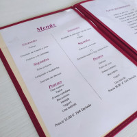 Casa Alvaro menu